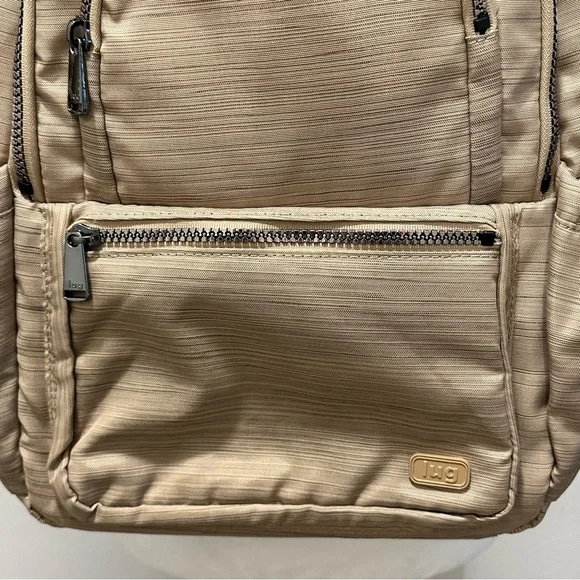 Lug Hatchback Infinity Collection Classic Tan Backpack - Picture 4 of 16